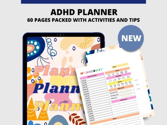 Download ADHD Planner for Kids, Edit in Canva - Edit in canva Collection
