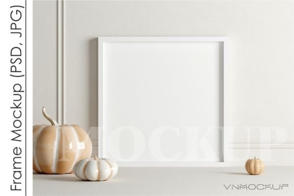 Download Halloween Frame Mockup, Square Frame - Halloween frame mockup Collection