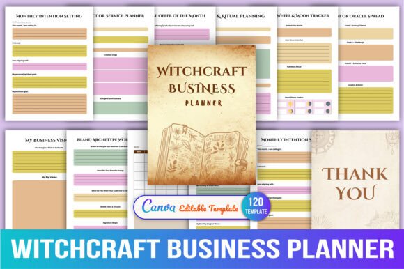 Download Witchcraft Business Planner - Premium Resources